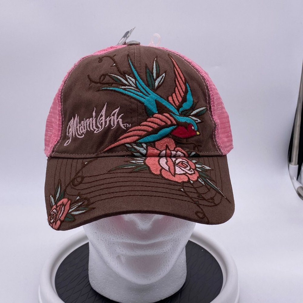 Y2K Miami Ink Anoma Snap Back Women's Trucker Hat